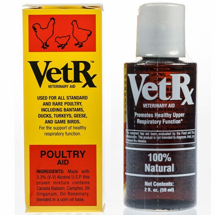 Vetrx Poultry Aid For Respiratory Support 2fl Oz (59ml)